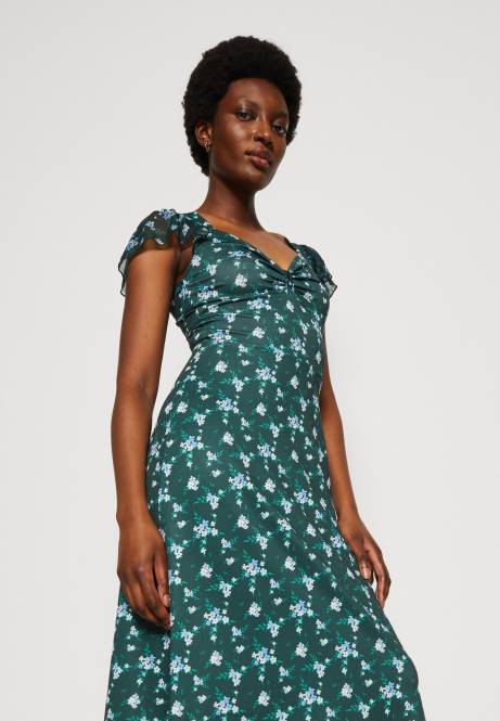 Jerseykleid grün/mehrfarbig Anna Field V0FT110 Frauen