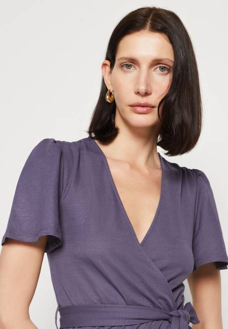 Jerseykleid grau Anna Field V0FT163 Frauen