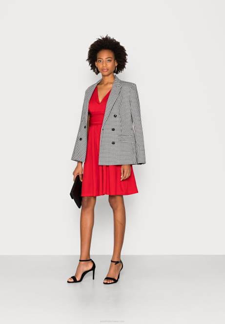 Jerseykleid rot Anna Field V0FT172 Frauen