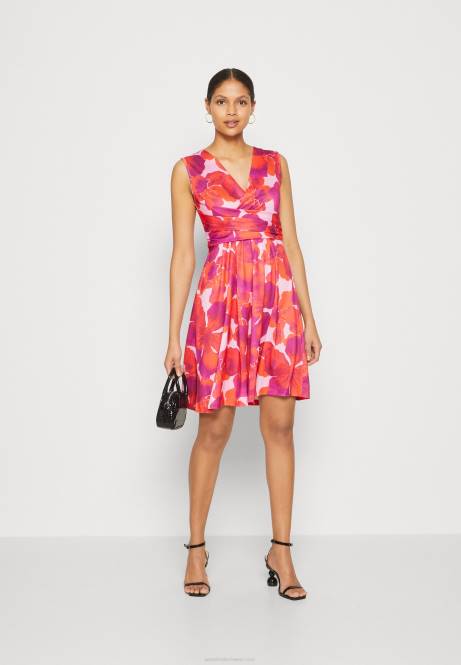 Jerseykleid rot/rosa Anna Field V0FT117 Frauen