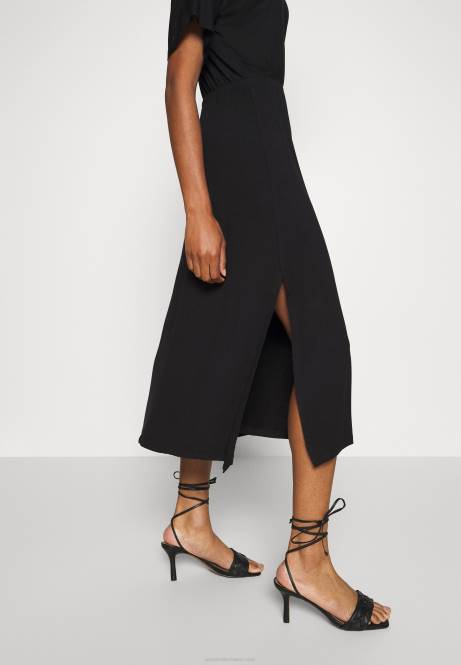 Jerseykleid schwarz Anna Field V0FT101 Frauen