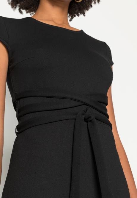 Jerseykleid schwarz Anna Field V0FT131 Frauen