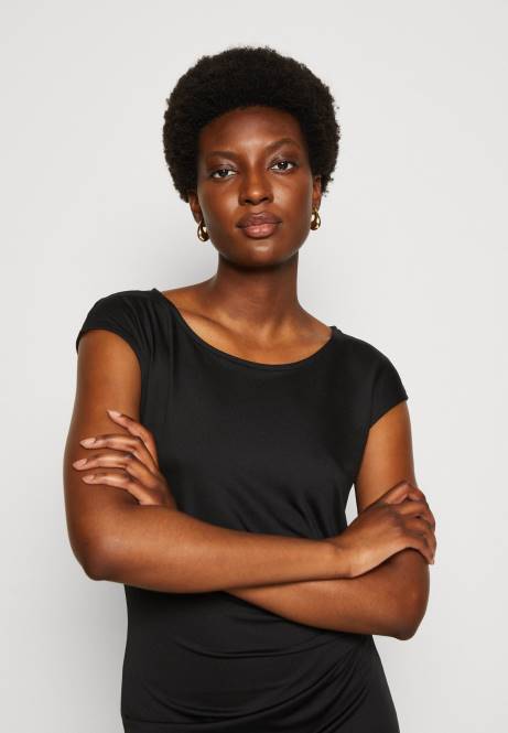 Jerseykleid schwarz Anna Field V0FT136 Frauen