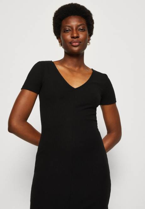 Jerseykleid schwarz Anna Field V0FT137 Frauen