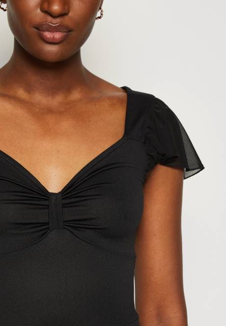 Jerseykleid schwarz Anna Field V0FT160 Frauen