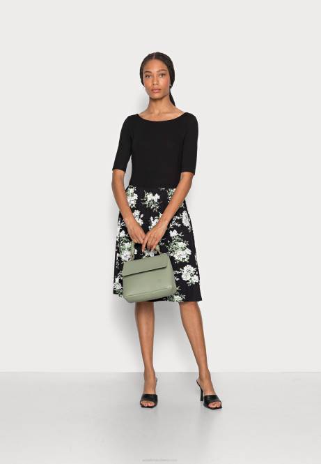 Jerseykleid schwarz Anna Field V0FT169 Frauen