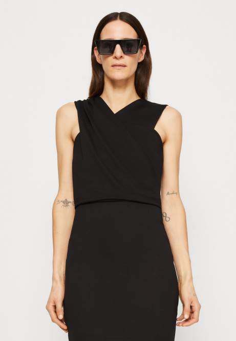 Jerseykleid schwarz Anna Field V0FT174 Frauen