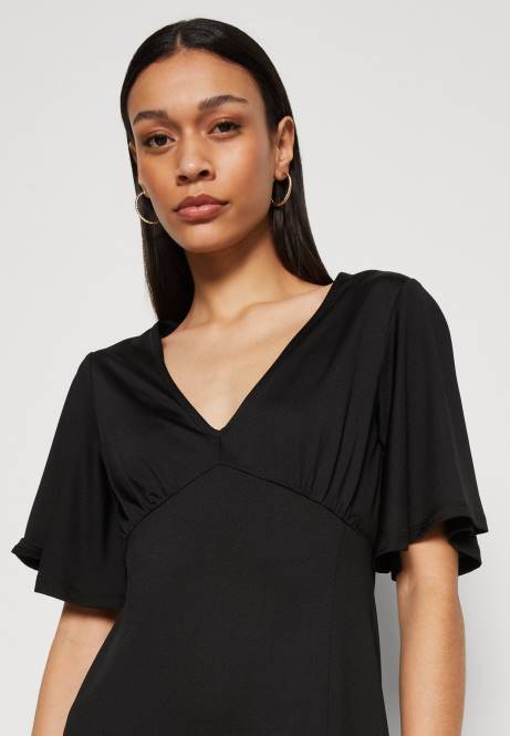 Jerseykleid schwarz Anna Field V0FT176 Frauen