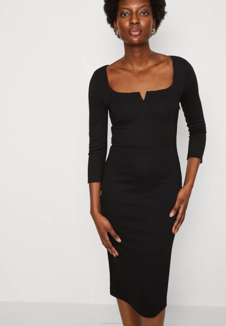 Jerseykleid schwarz Anna Field V0FT178 Frauen