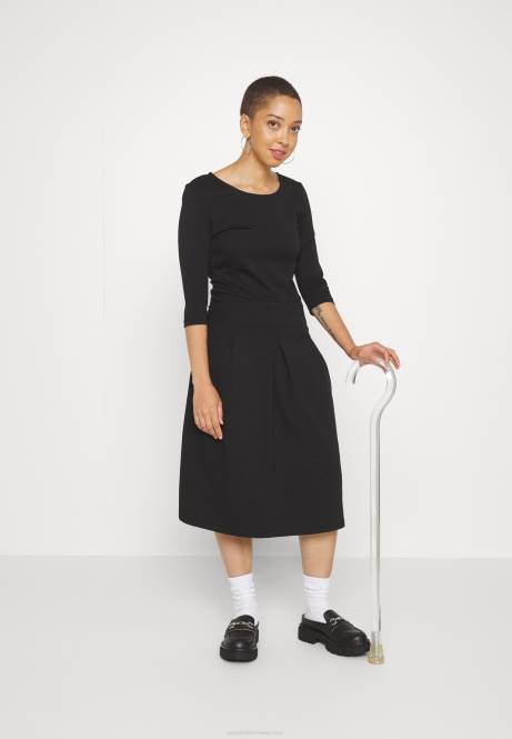 Jerseykleid schwarz Anna Field V0FT181 Frauen