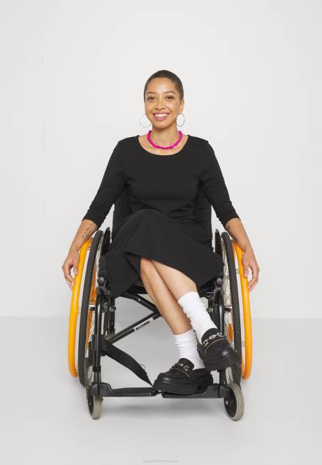 Jerseykleid schwarz Anna Field V0FT181 Frauen