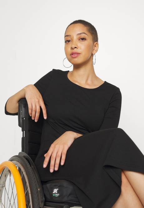 Jerseykleid schwarz Anna Field V0FT181 Frauen