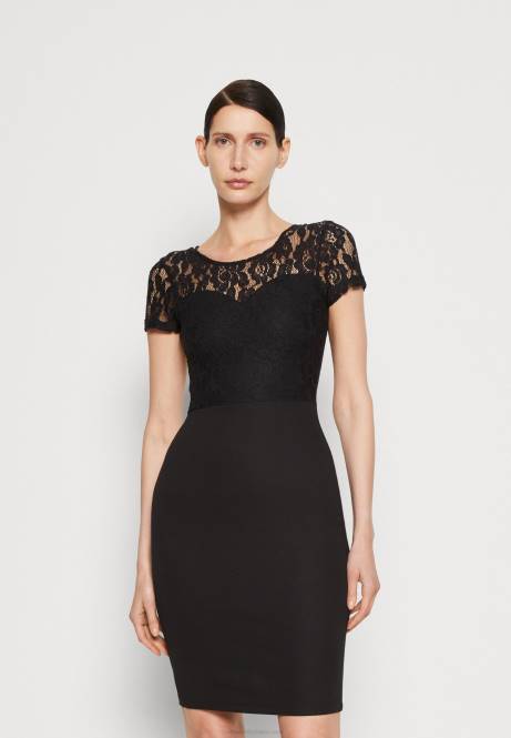 Jerseykleid schwarz Anna Field V0FT58 Frauen