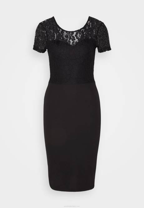 Jerseykleid schwarz Anna Field V0FT58 Frauen