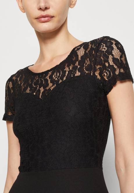 Jerseykleid schwarz Anna Field V0FT58 Frauen