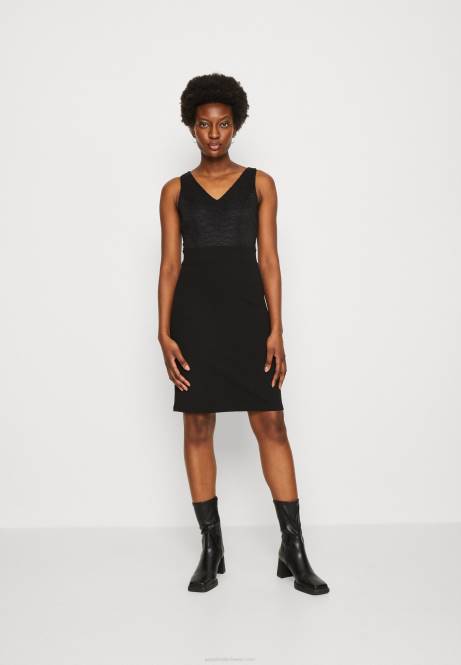 Jerseykleid schwarz Anna Field V0FT63 Frauen