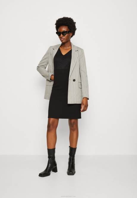 Jerseykleid schwarz Anna Field V0FT63 Frauen