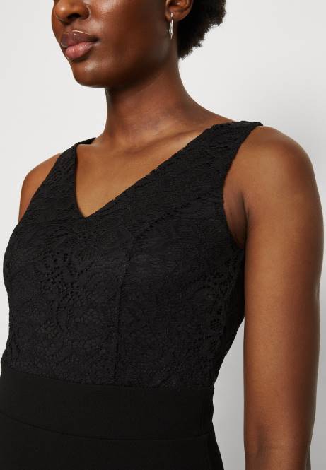 Jerseykleid schwarz Anna Field V0FT63 Frauen