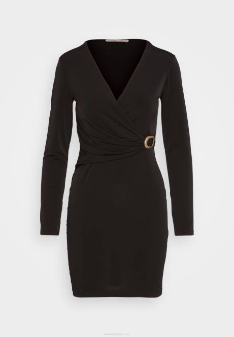 Jerseykleid schwarz Anna Field V0FT66 Frauen