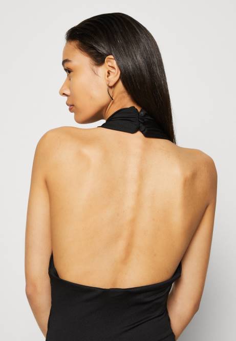 Jerseykleid schwarz Anna Field V0FT77 Frauen