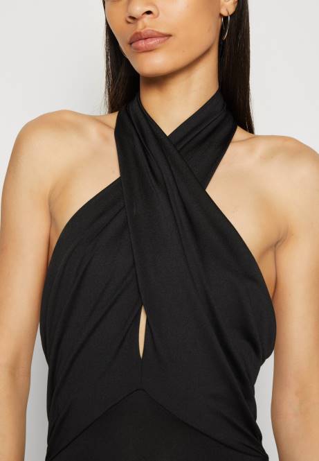 Jerseykleid schwarz Anna Field V0FT77 Frauen