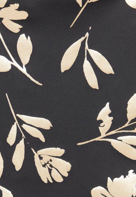 Jerseykleid schwarz gold Anna Field V0FT186 Frauen