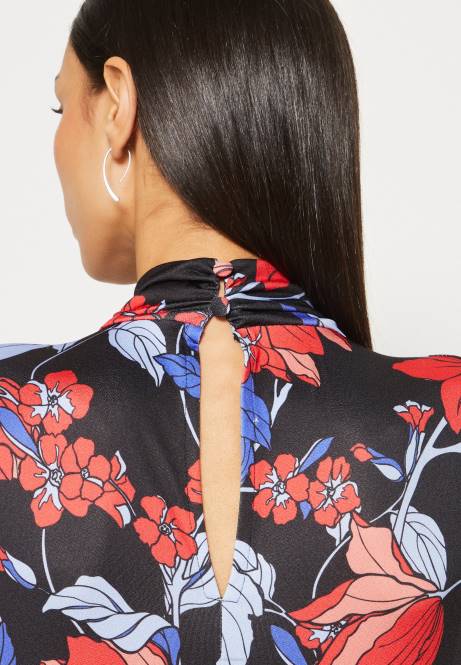 Jerseykleid schwarz/rot/blau Anna Field V0FT184 Frauen