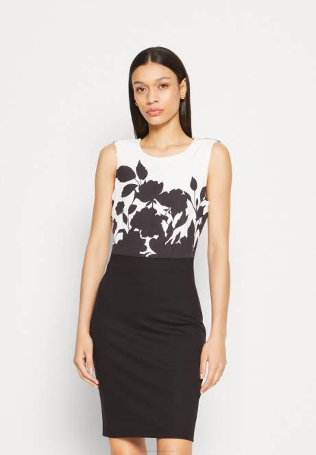 Jerseykleid schwarz/weiß Anna Field V0FT106 Frauen