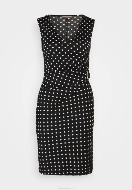 Jerseykleid schwarz/weiß Anna Field V0FT108 Frauen