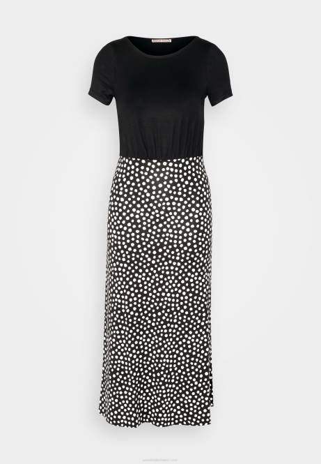 Jerseykleid schwarz/weiß Anna Field V0FT171 Frauen