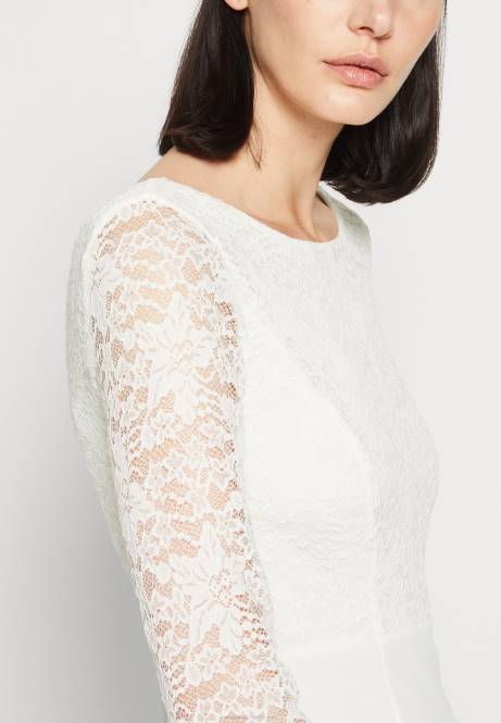 Jerseykleid weiß Anna Field V0FT75 Frauen