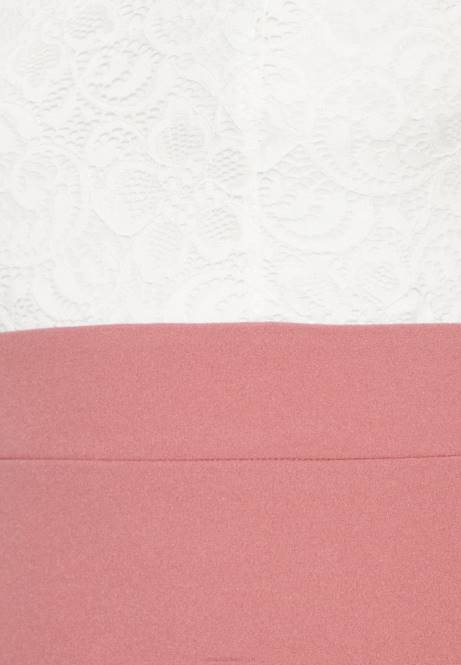 Jerseykleid weiß/rosa Anna Field V0FT36 Frauen