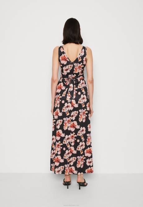 Maxikleid schwarz/rosa/mehrfarbig Anna Field V0FT141 Frauen