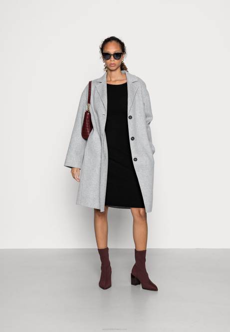 Offener Rücken, figurbetontes Mini-Strickkleid, Etuikleid, Schwarz Anna Field V0FT193 Frauen