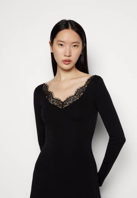 Pulloverkleid schwarz Anna Field V0FT236 Frauen