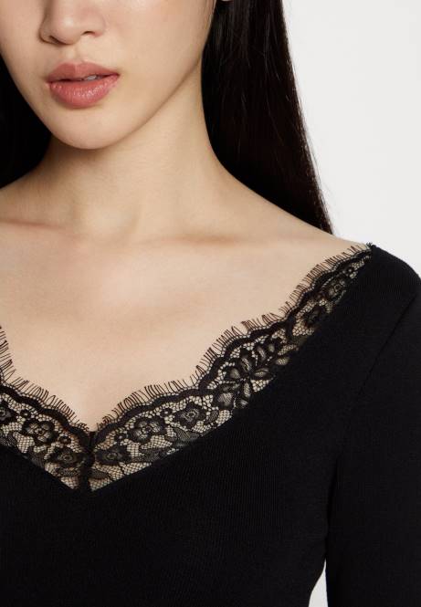 Pulloverkleid schwarz Anna Field V0FT236 Frauen