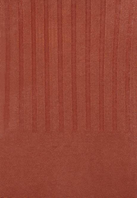 Rundhalsausschnitt, figurbetontes Mini-Strickkleid, Etuikleid in Braun mit Ripp-Top Anna Field V0FT202 Frauen