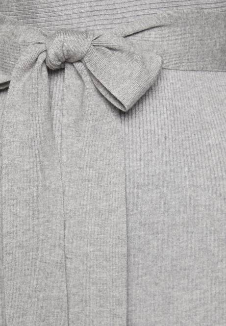 Wickelkleid mit V-Ausschnitt, Mini-Strickkleid und Grtel-Etuikleid, grau meliert Anna Field V0FT216 Frauen