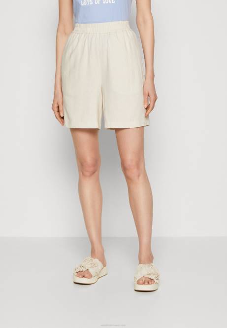 Shorts aus Leinenmischung in Beige Anna Field V0FT857 Frauen