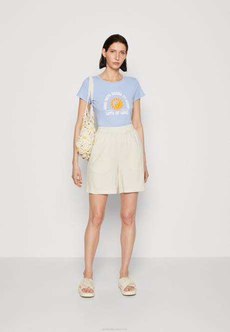 Shorts aus Leinenmischung in Beige Anna Field V0FT857 Frauen