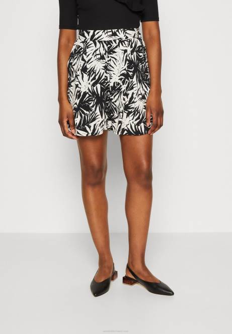 Shorts schwarz/cremefarben Anna Field V0FT860 Frauen