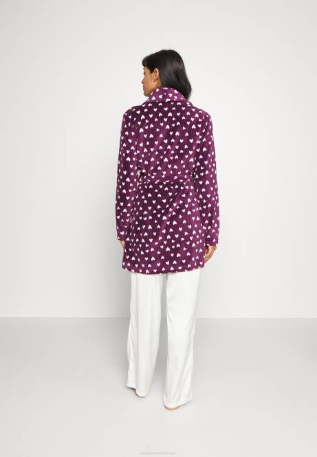 Morgenmantel dunkelrot/beige Anna Field V0FT1091 Frauen