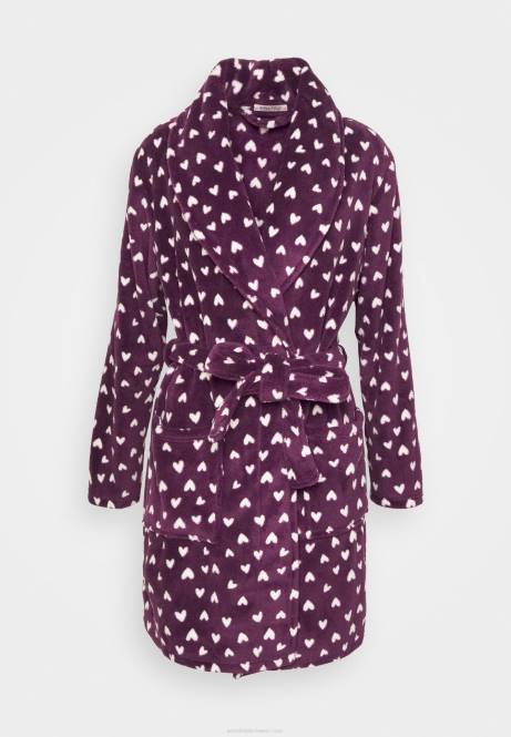 Morgenmantel dunkelrot/beige Anna Field V0FT1091 Frauen