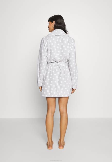 Morgenmantel grau/weiß Anna Field V0FT1093 Frauen