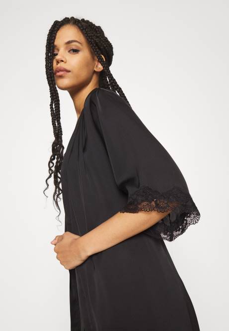 Morgenmantel schwarz Anna Field V0FT1085 Frauen