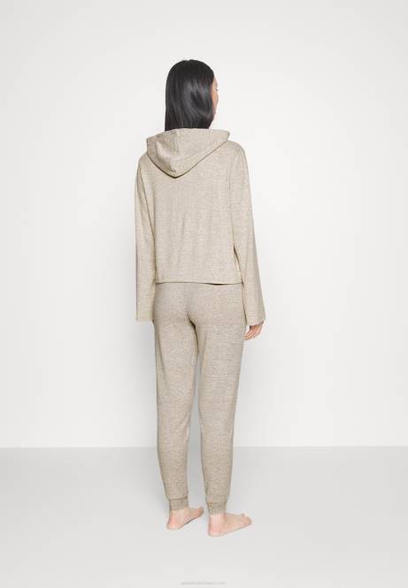 Pyjama-Set braun Anna Field V0FT1067 Frauen