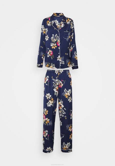 Pyjama-Set dunkelblau Anna Field V0FT1070 Frauen
