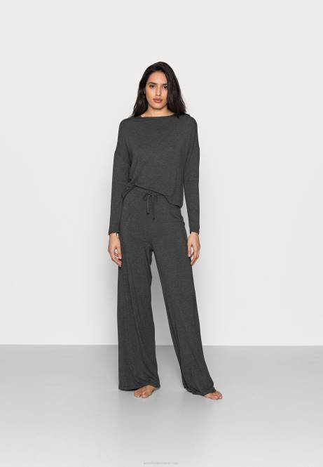 Pyjama-Set dunkelgrau Anna Field V0FT1071 Frauen