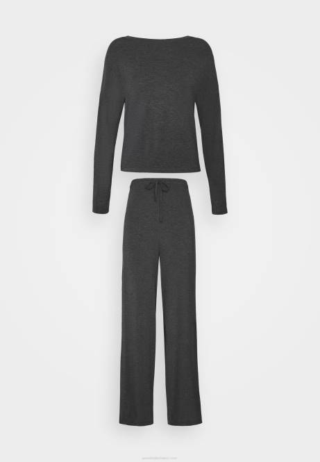 Pyjama-Set dunkelgrau Anna Field V0FT1071 Frauen