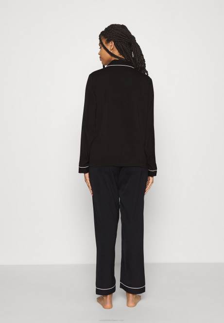 Pyjama-Set schwarz Anna Field V0FT1072 Frauen